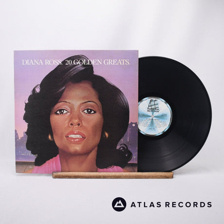 Diana Ross 20 Golden Greats LP Vinyl Record - Front Cover & Record