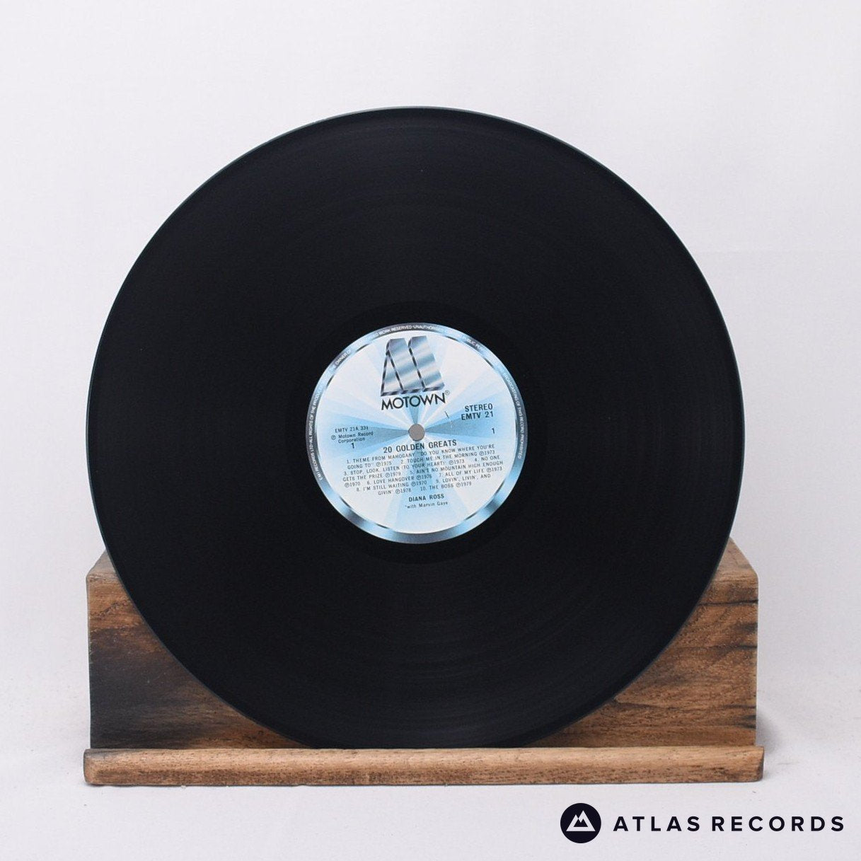 Diana Ross 20 Golden Greats LP Vinyl Record VG+/EX – Atlas