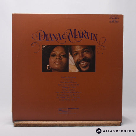 Diana Ross - Diana & Marvin - Gatefold LP Vinyl Record - VG+/EX