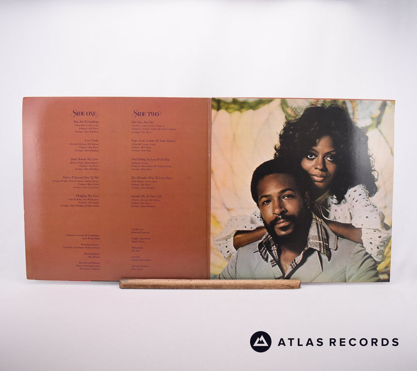 Diana Ross - Diana & Marvin - Htm Repress Gatefold LP Vinyl Record - VG+/EX