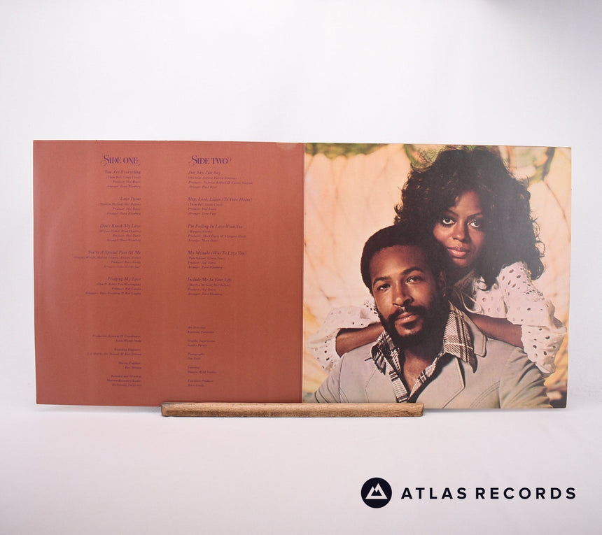 Diana Ross - Diana & Marvin - Gatefold LP Vinyl Record - EX/NM