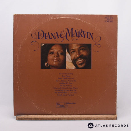 Diana Ross - Diana & Marvin - Gatefold LP Vinyl Record - VG+/VG+