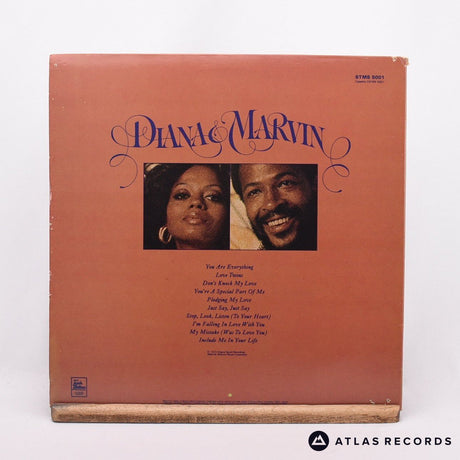 Diana Ross - Diana & Marvin - Htm Repress Gatefold LP Vinyl Record - VG+/EX