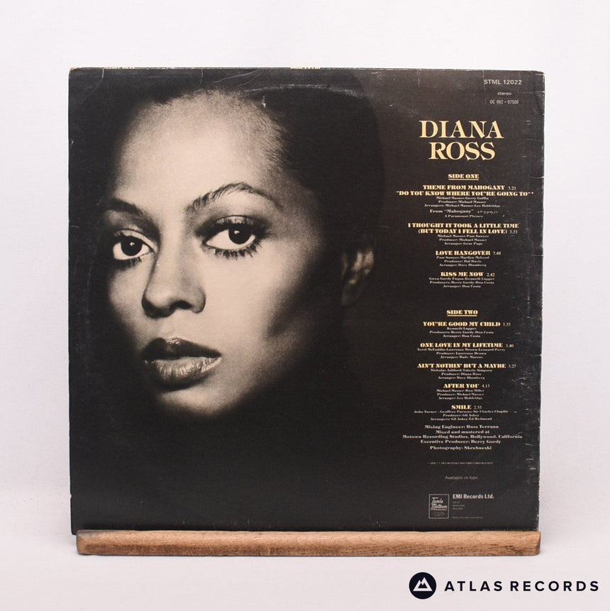 Diana Ross - Diana Ross - Htm LP Vinyl Record - VG+/VG+