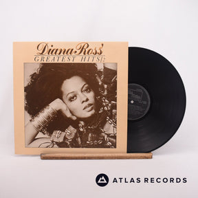 Diana Ross Diana Ross' Greatest Hits LP Vinyl Record - Front Cover & Record