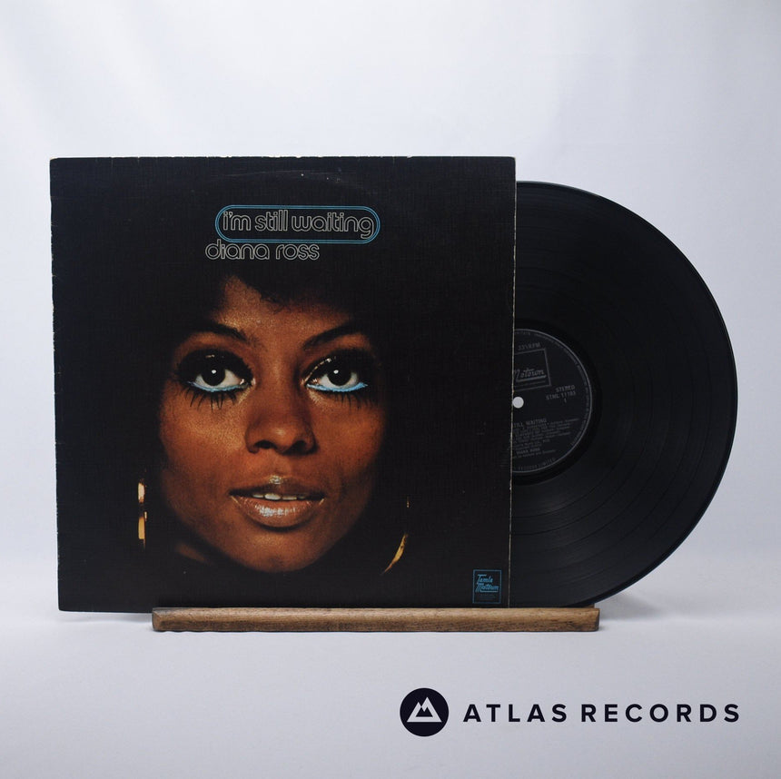 Diana Ross I'm Still Waiting LP Vinyl Record - Front Cover & Record