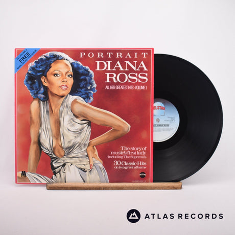 Diana Ross Portrait LP Vinyl Record - Front Cover & Record