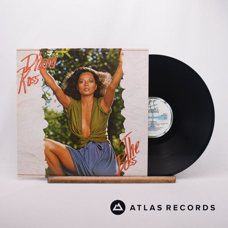 Diana Ross The Boss LP Vinyl Record - Front Cover & Record
