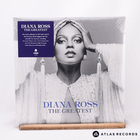 Diana Ross The Greatest 2 x LP Vinyl Record - Front Cover & Record