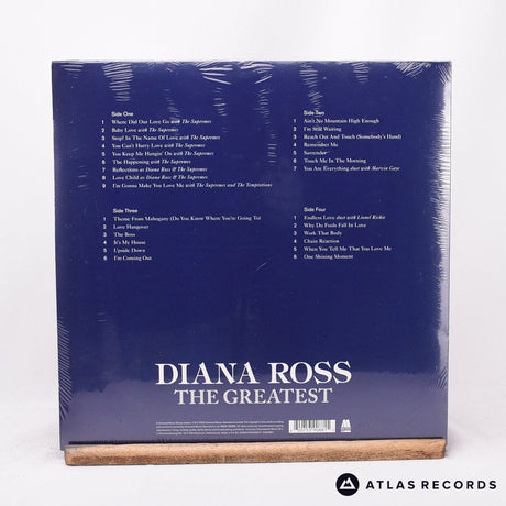 Diana Ross - The Greatest - Clear Reissue Sealed 2 x LP Vinyl Record - NEW