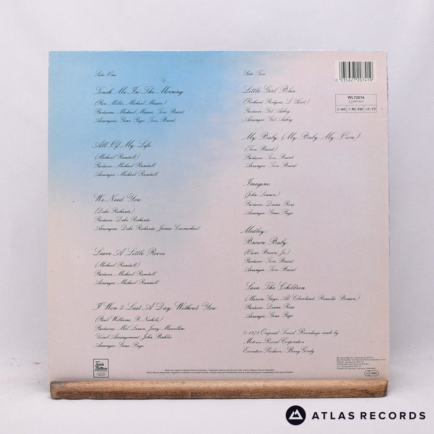 Diana Ross - Touch Me In The Morning - Reissue LP Vinyl Record - VG+/VG+