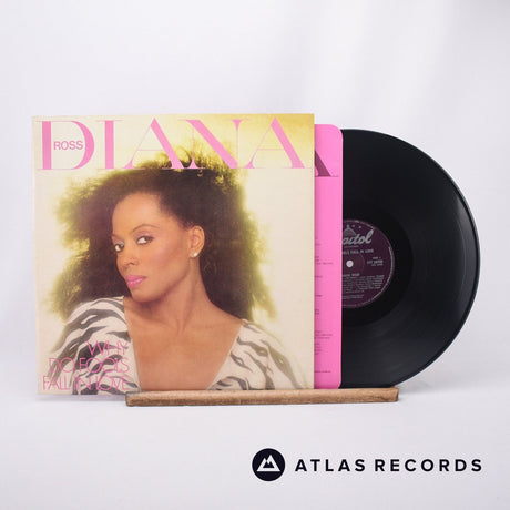 Diana Ross Why Do Fools Fall In Love LP Vinyl Record - Front Cover & Record