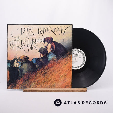 Dick Gaughan A Different Kind Of Love Song LP Vinyl Record - Front Cover & Record