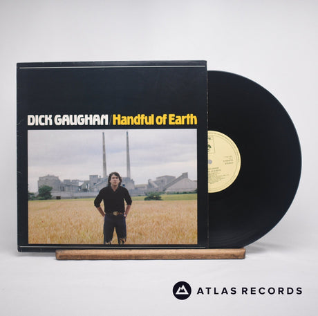 Dick Gaughan Handful Of Earth LP Vinyl Record - Front Cover & Record