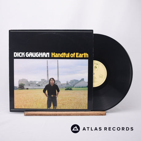 Dick Gaughan Handful Of Earth LP Vinyl Record - Front Cover & Record