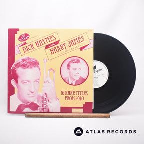 Dick Haymes Davis Records Presents Dick Haymes With Harry James And His Orchestra - 16 Rare Titles From 1940 LP Vinyl Record - Front Cover & Record