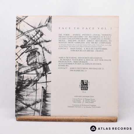 Die Form - Face To Face / Vol. 1 - LP Vinyl Record - VG+/VG+