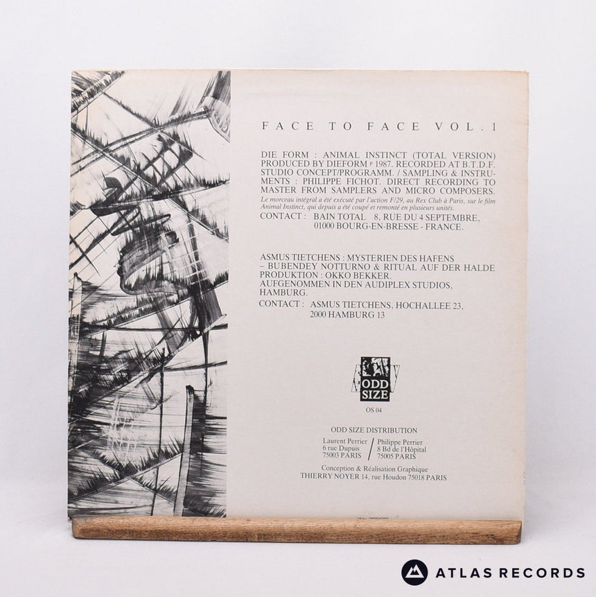 Die Form - Face To Face / Vol. 1 - LP Vinyl Record - VG+/VG+