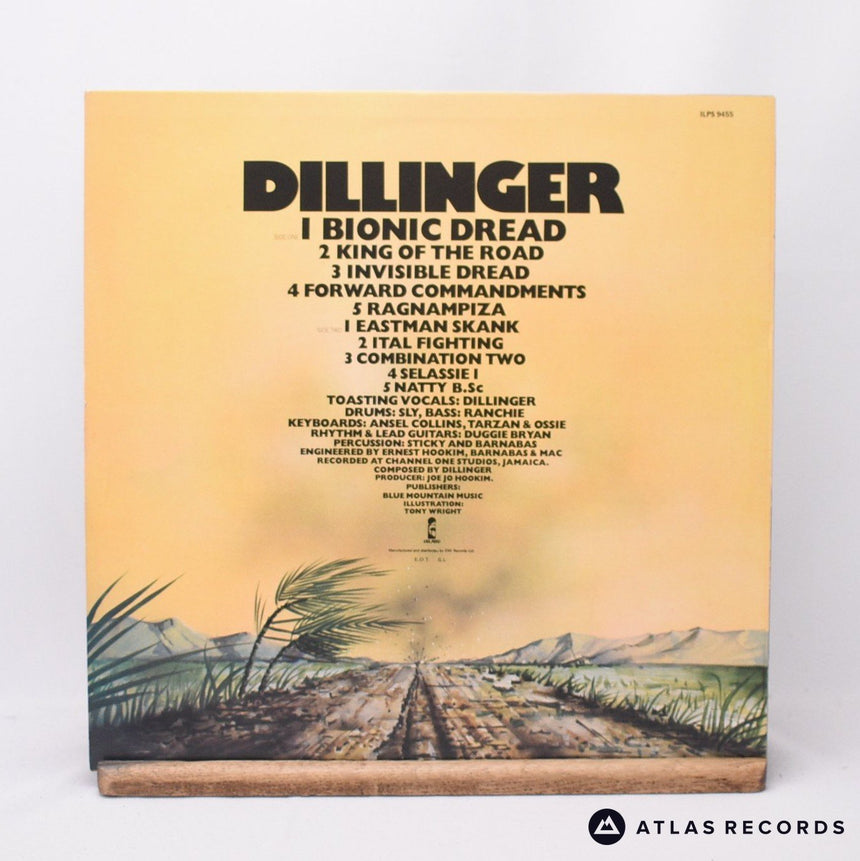 Dillinger - Bionic Dread - Repress LP Vinyl Record - EX/EX