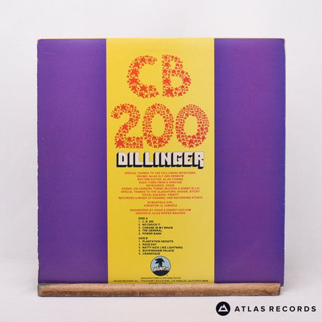 Dillinger - CB 200 - Us A B LP Vinyl Record - VG+/VG+
