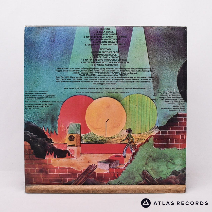 Dillinger - Clash - -A -B LP Vinyl Record - VG+/VG+