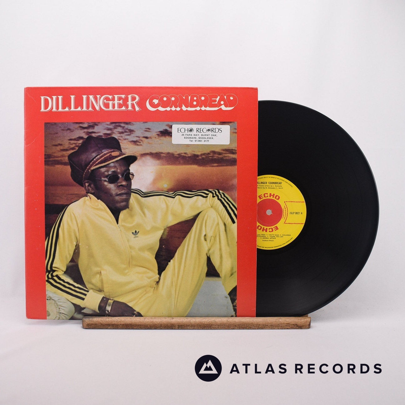 Dillinger Cornbread LP Vinyl Record - Front Cover & Record