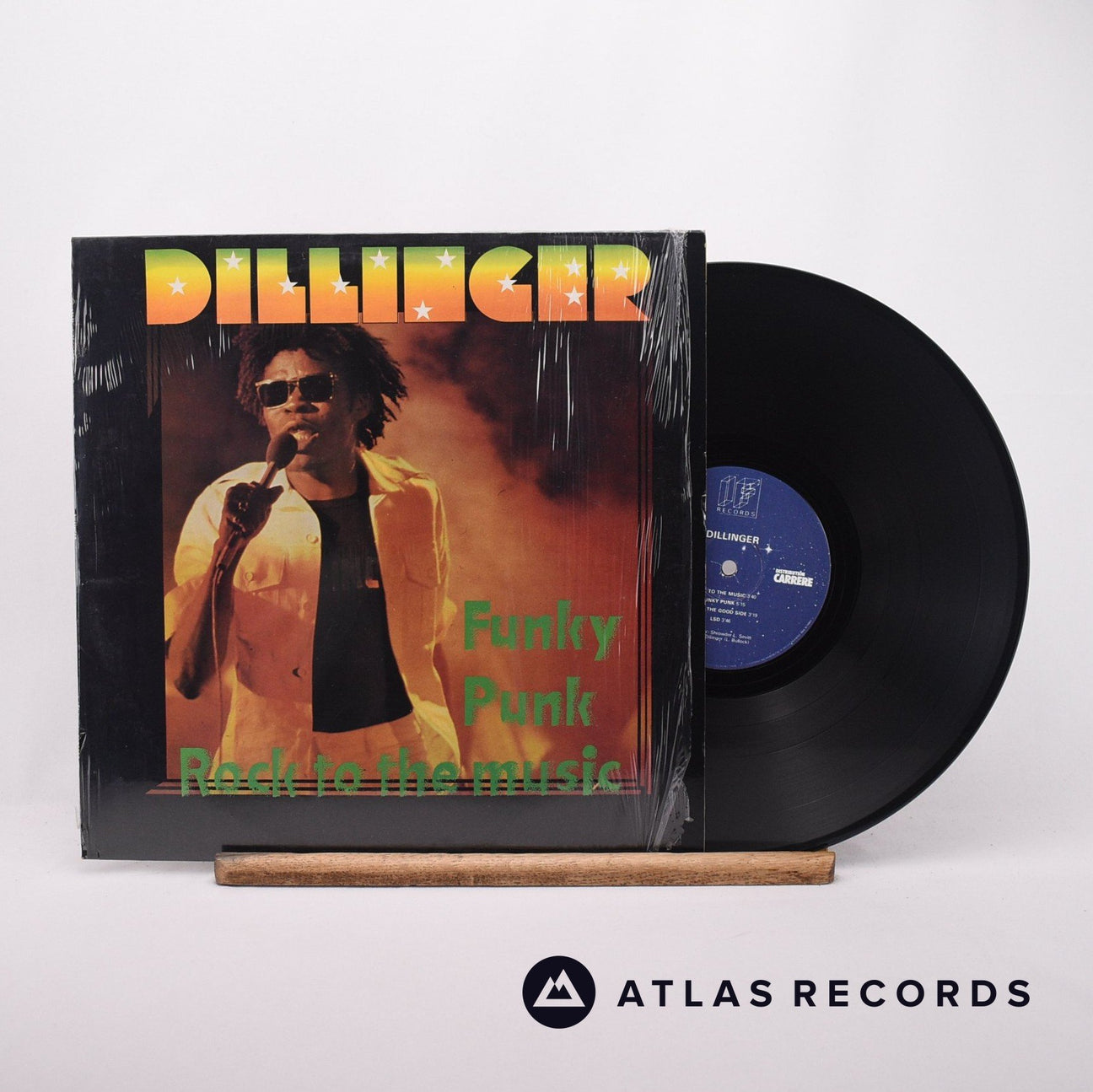 Dillinger Funky Punk LP Vinyl Record - Front Cover & Record