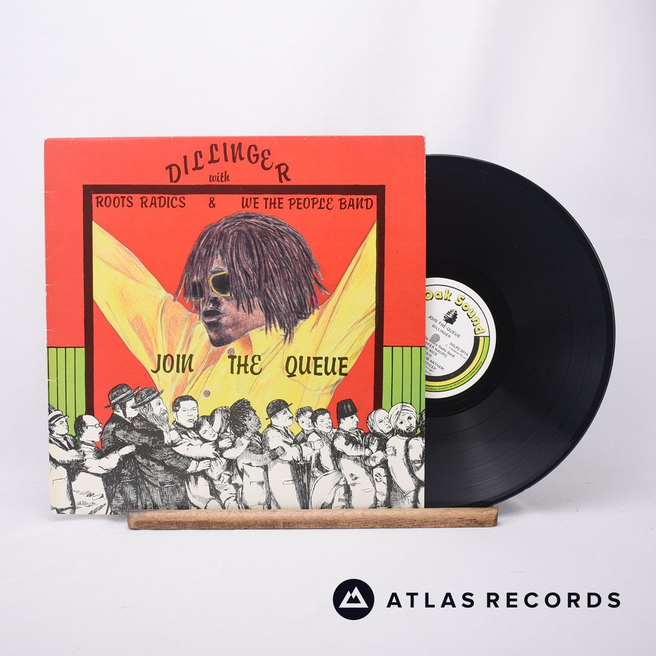 Dillinger Join The Queue LP Vinyl Record - Front Cover & Record