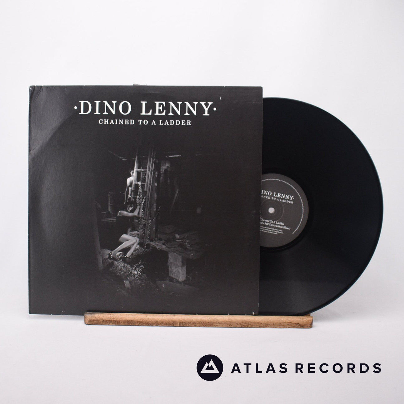 Dino Lenny Chained To A Ladder 12" Vinyl Record - Front Cover & Record