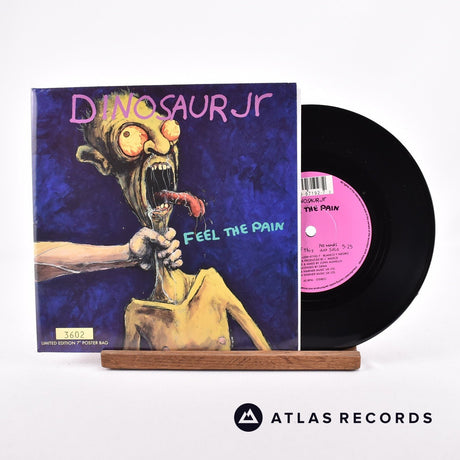 Dinosaur Jr. Feel The Pain 7" Vinyl Record - Front Cover & Record