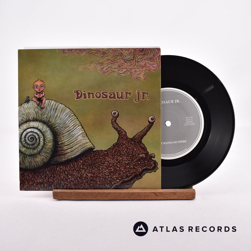 Dinosaur Jr. I Don't Wanna Go There 7" Vinyl Record - Front Cover & Record