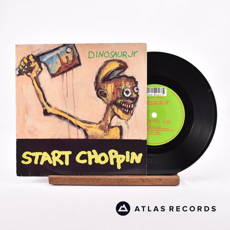 Dinosaur Jr. Start Choppin 7" Vinyl Record - Front Cover & Record