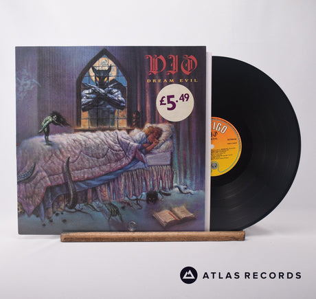 Dio Dream Evil LP Vinyl Record - Front Cover & Record