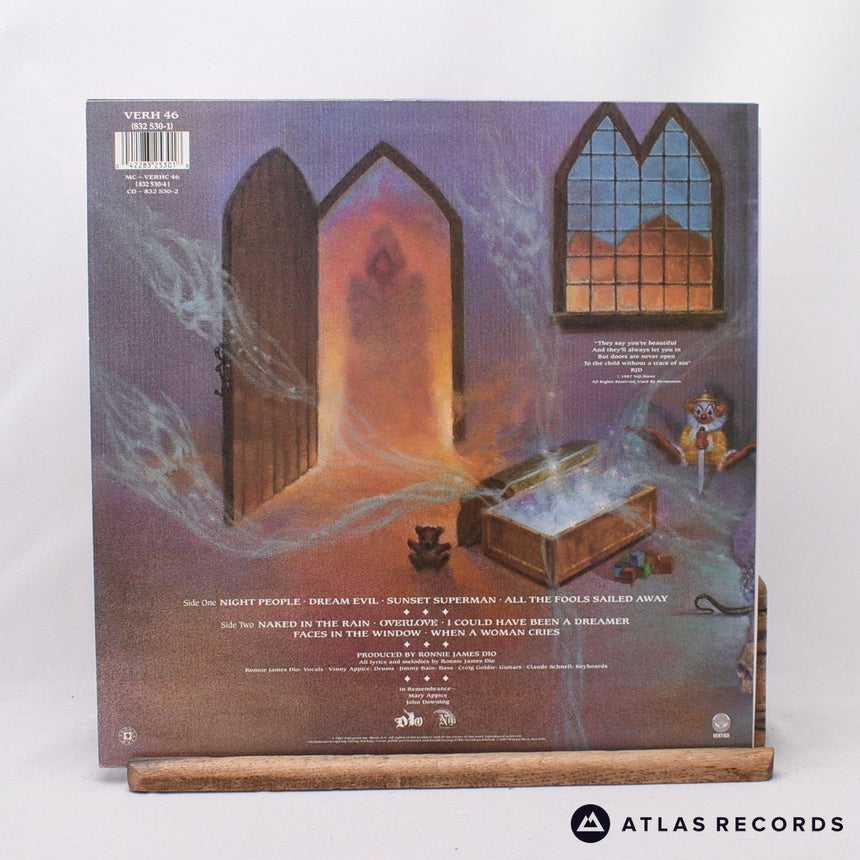 Dio - Dream Evil - Signed A//1 B//1 LP Vinyl Record - EX/EX