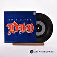Dio Holy Diver 7" Vinyl Record - Front Cover & Record