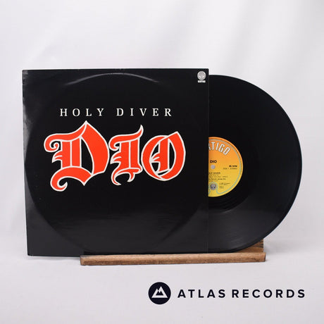 Dio Holy Diver 12" Vinyl Record - Front Cover & Record