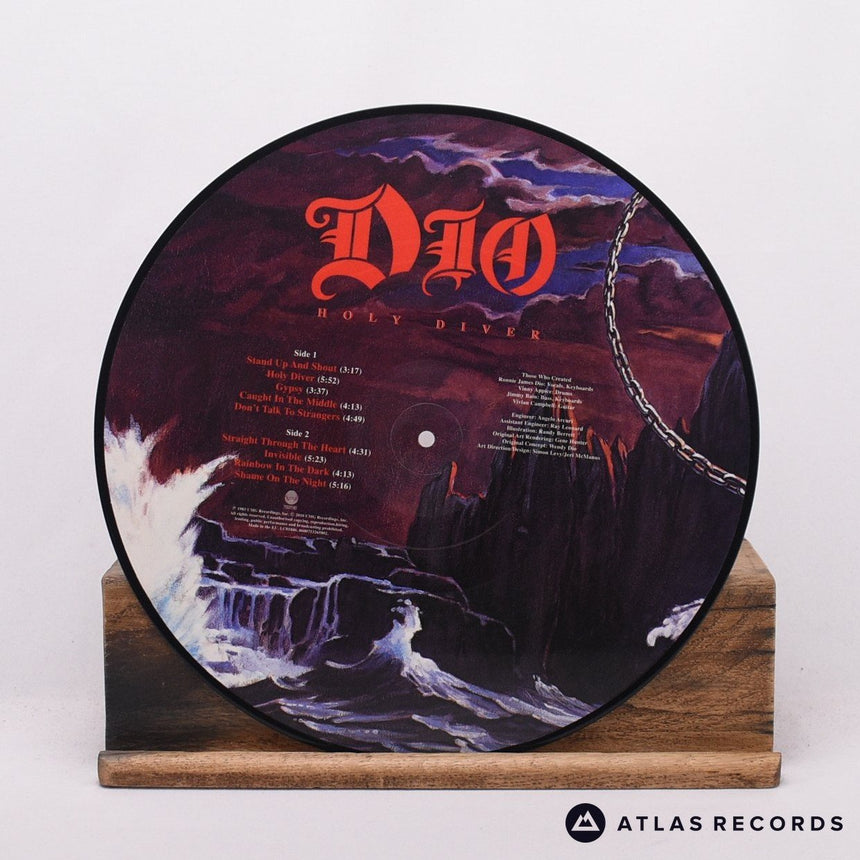Dio - Holy Diver - Picture Disc Reissue Remastered -A -B LP Vinyl Record - NM