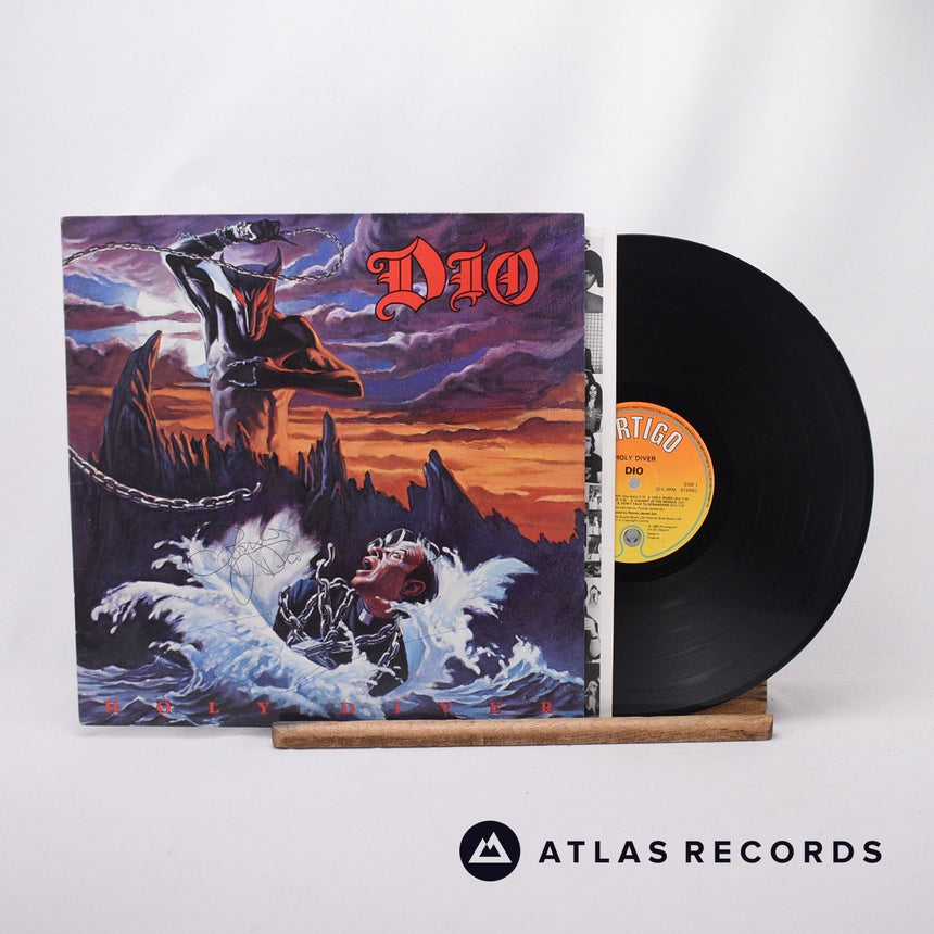 Dio Holy Diver LP Vinyl Record - Front Cover & Record