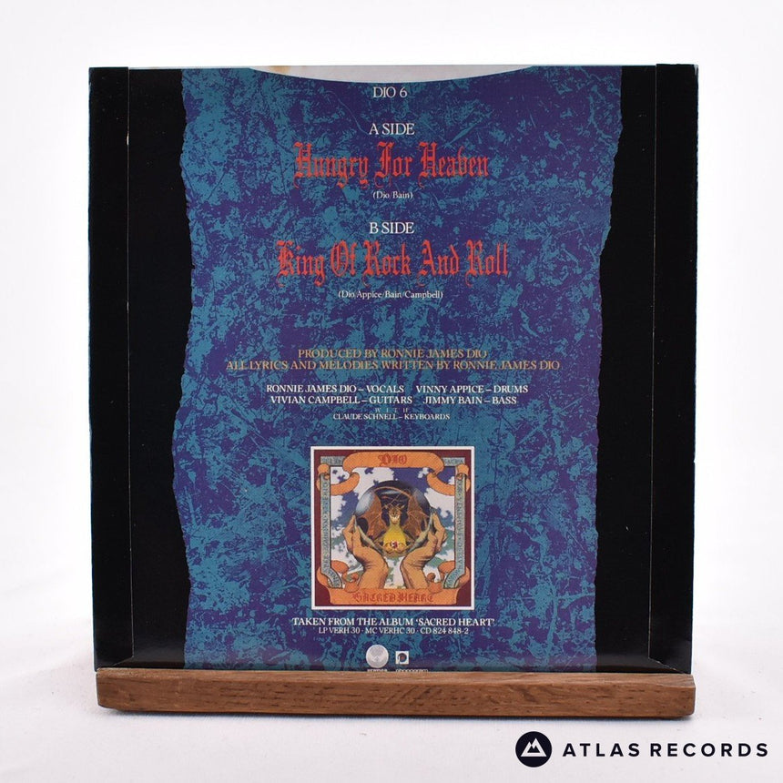 Dio - Hungry For Heaven - Limited Edition Poster 7" Vinyl Record - EX/EX
