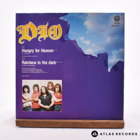 Dio - Hungry For Heaven - Textured Sleeve 7" Vinyl Record - EX/EX