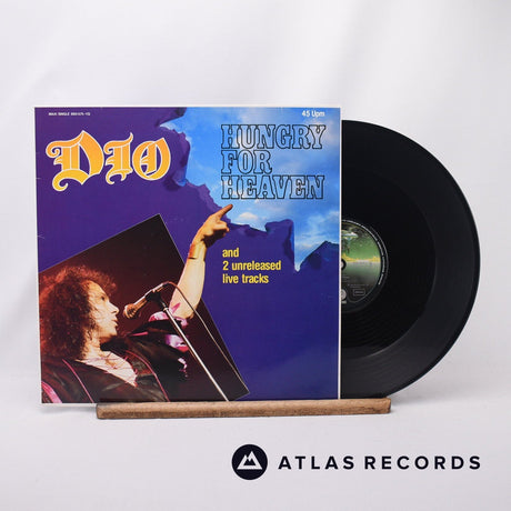 Dio Hungry For Heaven 12" Vinyl Record - Front Cover & Record