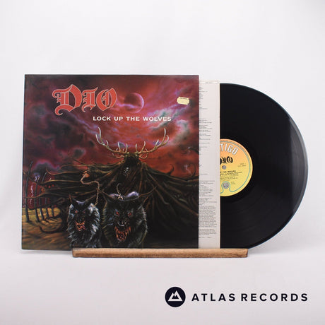 Dio Lock Up The Wolves LP Vinyl Record - Front Cover & Record