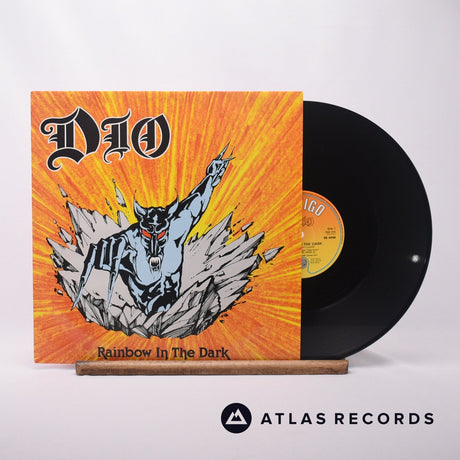 Dio Rainbow In The Dark 12" Vinyl Record - Front Cover & Record