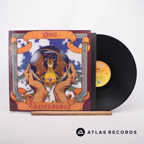 Dio Sacred Heart LP Vinyl Record - Front Cover & Record
