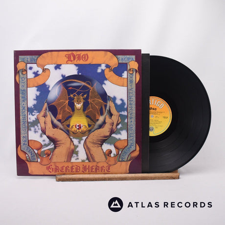 Dio Sacred Heart LP Vinyl Record - Front Cover & Record