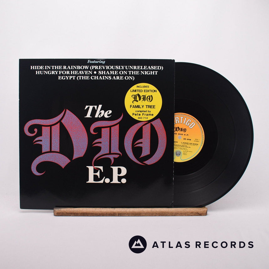 Dio The Dio E.P. 12" Vinyl Record - Front Cover & Record