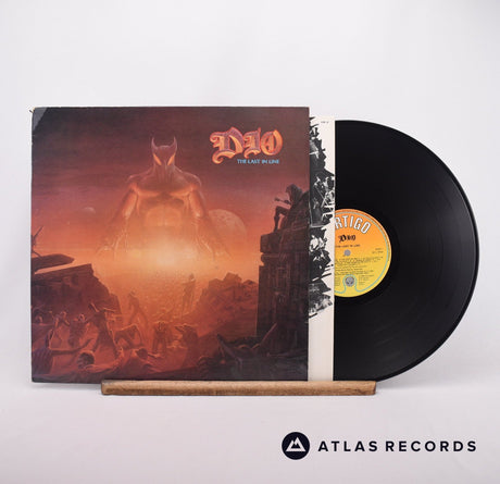 Dio The Last In Line LP Vinyl Record - Front Cover & Record
