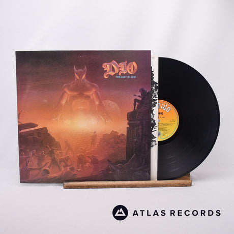 Dio The Last In Line LP Vinyl Record - Front Cover & Record
