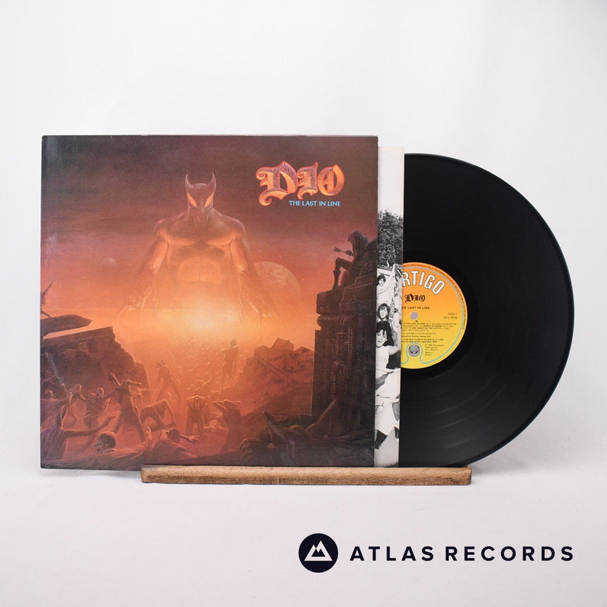 Dio The Last In Line LP Vinyl Record - Front Cover & Record