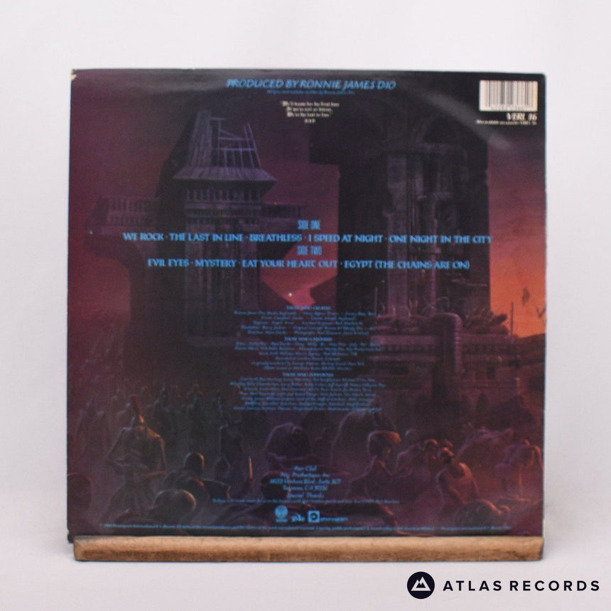 Dio - The Last In Line - A//1 B//2 LP Vinyl Record - VG+/EX
